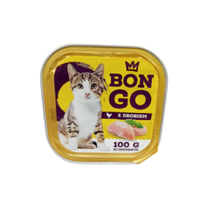 BONGO – Pasztet drobiowy dla kota 100g