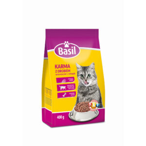 Karma sucha z drobiem 400g